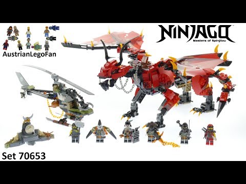 Vidéo LEGO Ninjago 70653 : Le dragon Firstbourne