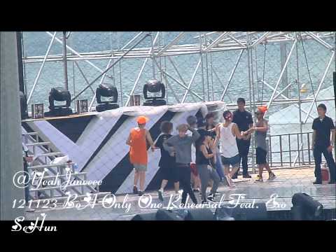 121123 SMTOWN BoA Only One Rehearsal Feat. Exo Sehun