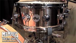 Video thumbnail for DW 14 x 5.5 Collector's Series Bronze Snare Drum - Smooth Shell by Memphis Drum Shop