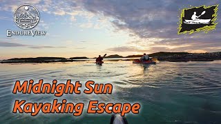Virtual Kayaking | Midnight Sun Kayaking Escape : Silent Waters, Endless Light