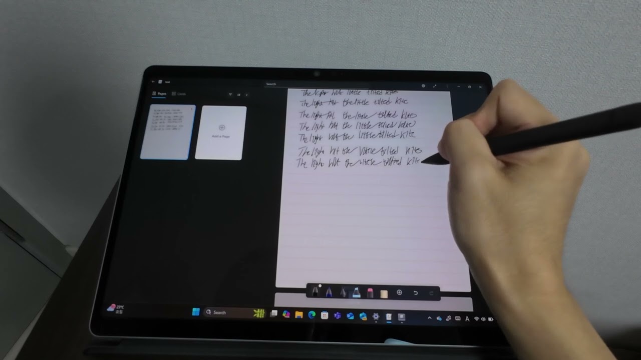Microsoft Surface Pro 11 (Intel) Pen Bug: Writes While Hovering (Proof & Demonstration) - 1st video - YouTube