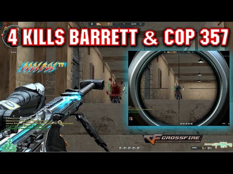 Attacking While Sniping! Barrett Titanium Beast! CrossFire Ph!