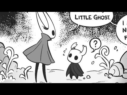 Hornet Gives Little Ghost and Hollow a Gift | Hollow Knight Silksong Comic Dub