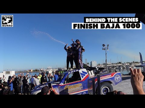 Behind the scenes 2021 Baja1000 Finish Line !! Trophy Trucks !! thumbnail
