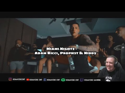 Kraayziie Reacts To Miami Nightz - Adam Ricci, Proph3t & Niddy