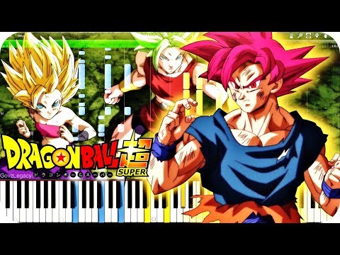Dragon Ball Super - Fierce Battle against a Mighty Foe (All Out Battle) | Piano Tutorial