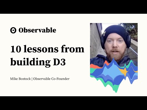 10 Years of Open-Source Data Visualization by Mike Bostock