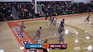 Goucher Men's Basketball at Susquehanna (Landmark First Round) 2/20/24