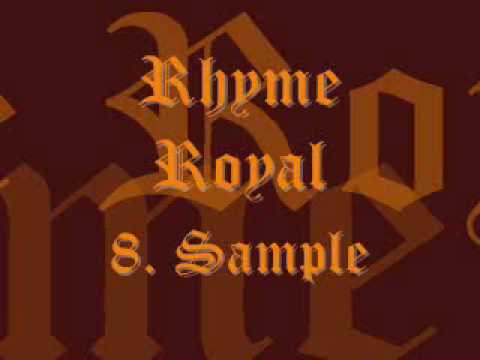 8. Rhyme Royal - Sample.wmv