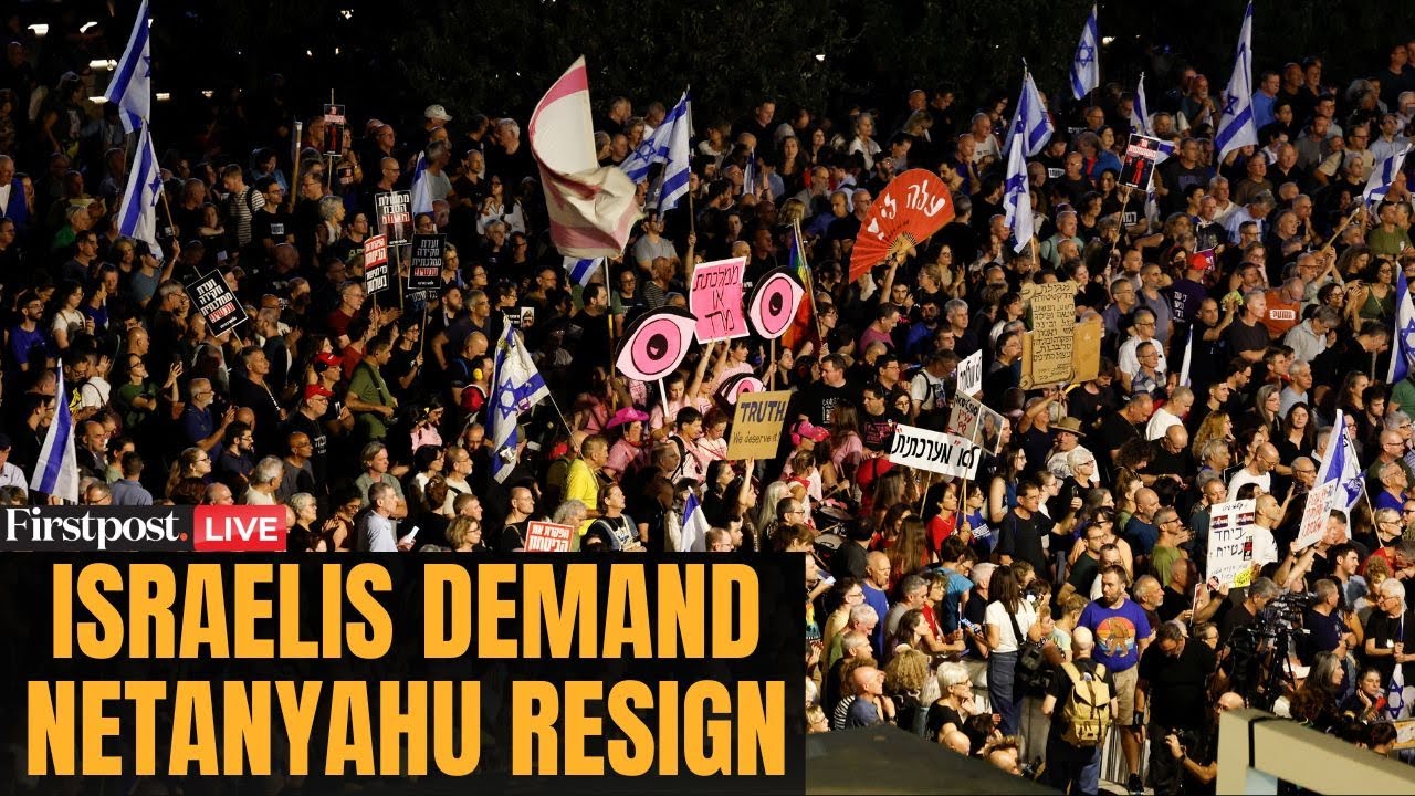 LIVE: Israelis Rally at Habima Square, Demand Netanyahu’s Resignation | N18G
