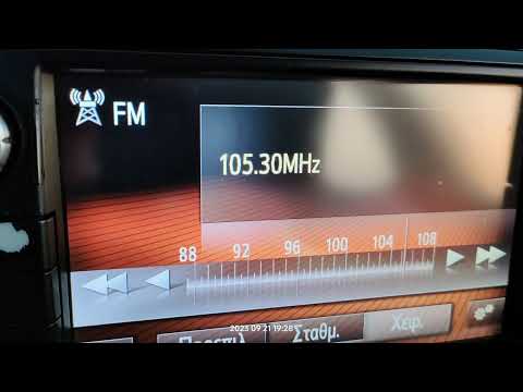 FM DX reception via tropo of RTL 102.5 from stalleti in Arta Greece 21/09/2023