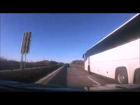 Roadtrip Autobahn / Highway A72 Chemnitz - Hof / GoPro Hero 7