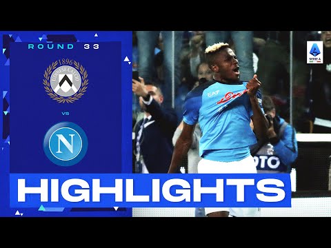 Udinese-Napoli 1-1 | Napoli are champions of Italy! Goals & Highlights | Serie A 2022/23