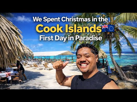 Our First Overseas Trip as a Family to the Cook Islands 🇨🇰 | Exploring Island life & food 