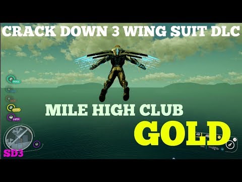 CrackDown 3 Wing Suit Race - Mile High Club GOLD