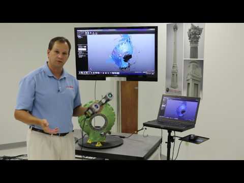 EMS Creaform HandySCAN 700 demo Video