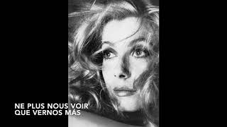 Catherine Deneuve &amp; Serge Gainsbourg – Souviens-toi De M&#39;oublier (1981) Paroles subtitulada Español