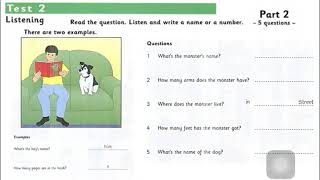 Starters 2 - Test 2 - Part 2 (old)