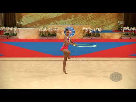 BAKLAGINA Alina (LAT) - 2018 Rhythmic Worlds, Sofia (BUL) - Qualifications Hoop