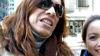 Samara & Marmee on Movie set, NYC! video