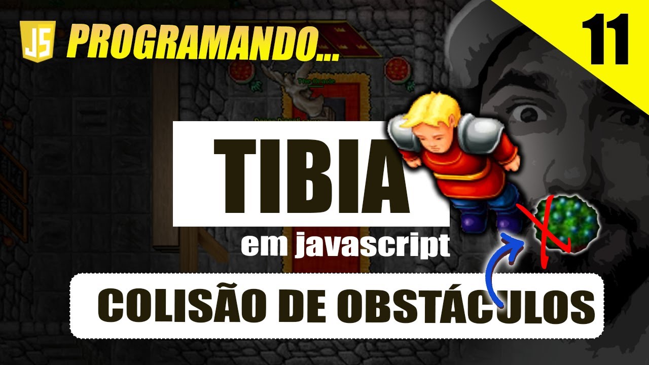 Tibia em Javascript EP.11 (Adicionando Colisão e obstáculos no Mapa)