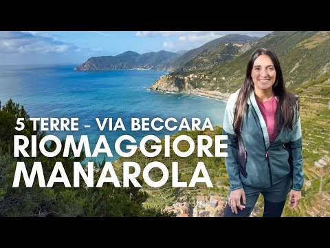 Trail from Riomaggiore to Manarola - The Via Beccara in the Cinque Terre