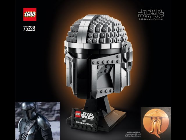 Vídeo relacionado con LEGO Star Wars Casco del Mandaloriano, Maqueta de Construcción Coleccionable, Decoración para Casa y Oficina, Regalo para Hombres, Mujeres y Fans 75328