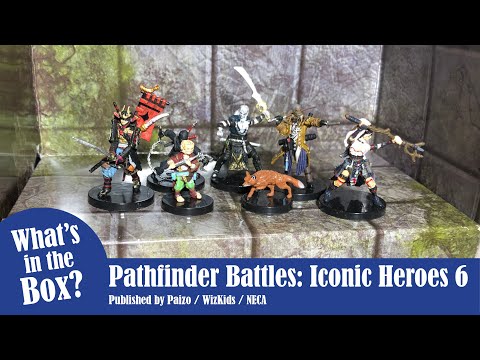 Pathfinder Battles - Iconic Heroes - Set 6 - Unboxing