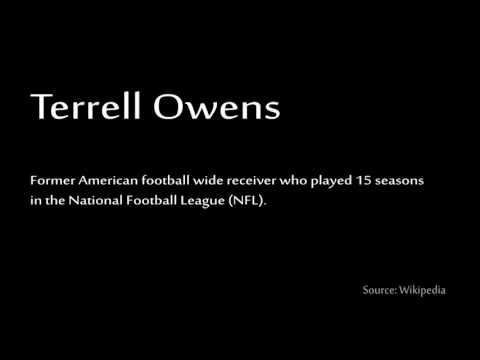 How to pronounce - Terrell Owens