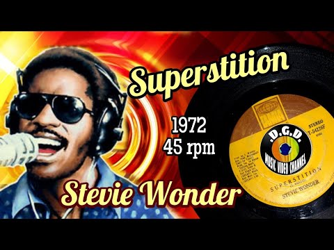 Superstition (1972) "45 rpm" - STEVIE WONDER