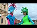 Венецианский карнавал и выставка тыкв в городе Людвигсбург / Праздники в Германии / Путешествия