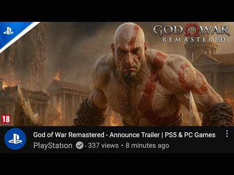 God of War Remastered (2025) - First Trailer | Santa Monica Studio | PS5 | Concept