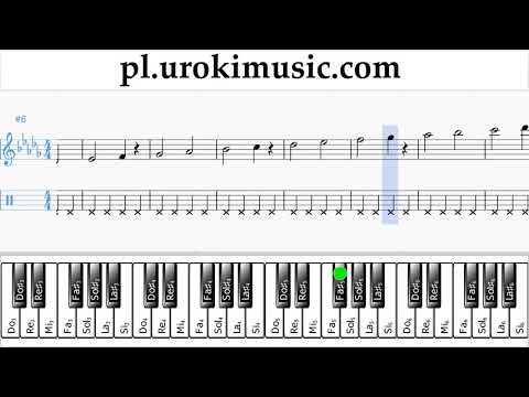 Jak Grać Na Fortepianie (prawa ręka) Ozuna - Dile Que Tu Me Quieres Tabulatura Lekcje Część 1