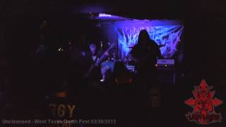 Uncleansed @ West Texas Death Fest - Shawn Whitaker Guest Vocal
