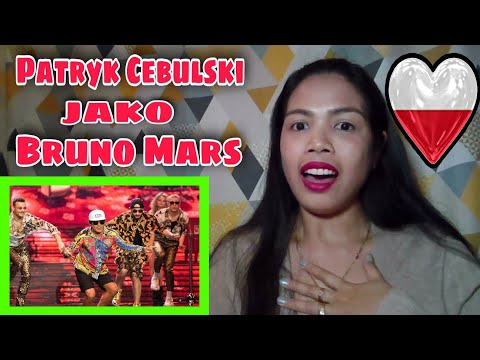 Patryk Cebulski jako Bruno Mars - Twoja Twarz Brzmi Znajomo | REACTION