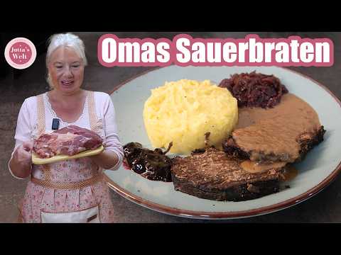 Sauerbraten Rezept wie bei Oma | Zart & einfach 😋