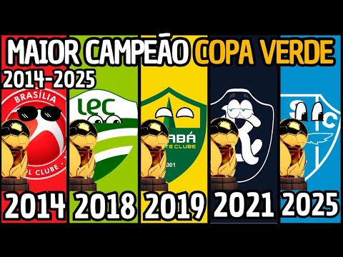 🏆TODOS OS CAMPEÕES DA COPA VERDE - 2014 A 2025