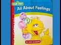 All About Feelings Sesame Street Read Aloud For Kids
