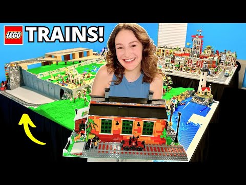 Adding The Old Train Engine Shed - Does It Fit?? | LEGO City Update (Bricklink Designer Program)