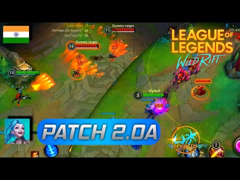Patch 2.0A No More eve Mid & OP MissF, WildRift L.O.L.mobile  🇮🇳 | HYRUS | 🎮