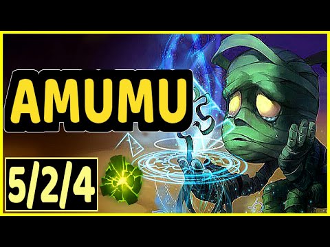 AMUMU VS KINDRED - 5/2/4 KDA JUNGLE GAMEPLAY