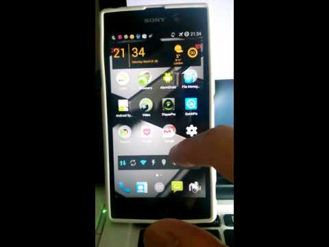 Sony Xperia Z1 C6903 Cyanogenmod 11 Android 4.4.2