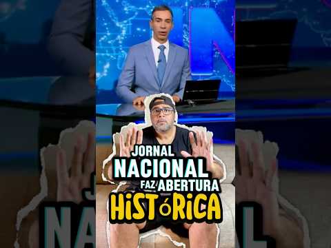 ABERTURA HISTÓRICA DO JORNAL NACIONAL 😮