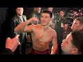 A VICTORIOUS DMITRY BIVOL CHEERED BY FANS LEAVES CANELO FIGHT UNDEFEATED