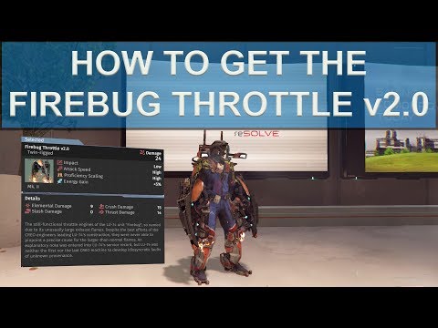 The Surge - How to get the Firebug Throttle v2.0 - Upgraded boss weapon