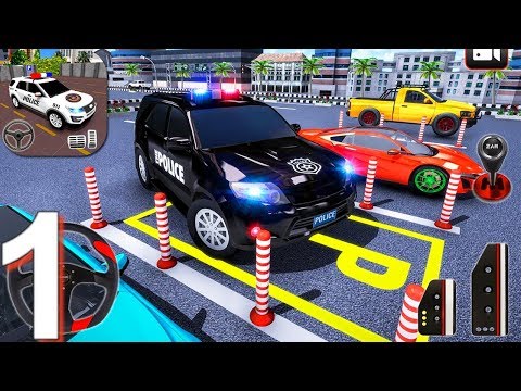 Police Parking Adventure - Car Games Rush 3D - Gameplay Walkthrough Part 1 Levels 1-20 (Android)