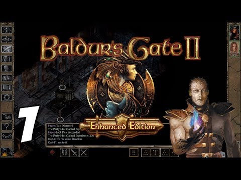 Let's Play Baldur's Gate II: Enhanced Edition [Part 1] - The Great Escape - Gameplay Walkthrough - YouTube