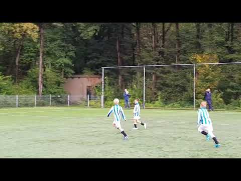 Goals Daan met UVS Jo10-1 tegen Valken Jo10-1