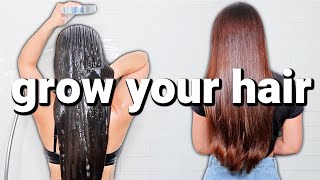 HOW TO GROW YOUR HAIR FASTER  Hair Growth Tips For