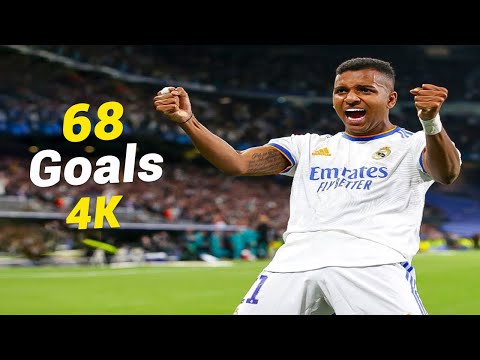 Rodrygo All 68 Goals  for Real Madrid (2019-2025) ● 4K 🎬